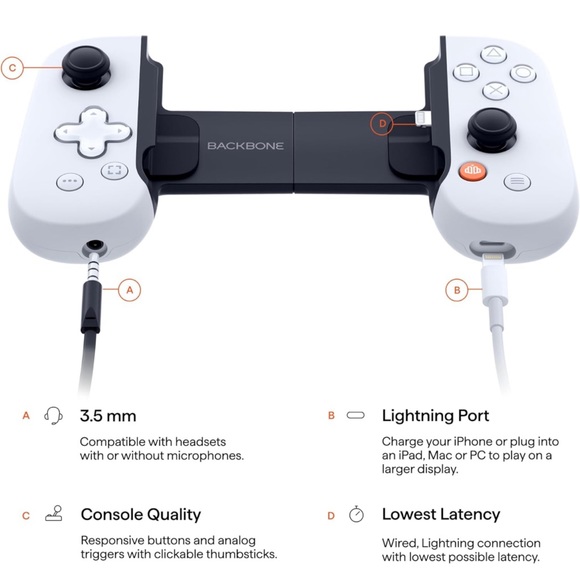 PlayStation mobile controller for iPhone. (backbone) - Picture 2 of 4